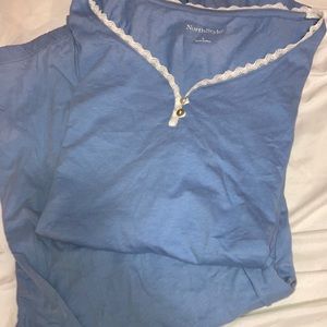 blue lacy PJ set